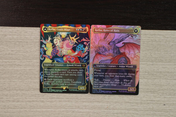 Kefka, Court Mage Kefka, Ruler of Ruin #322 FIN double foil