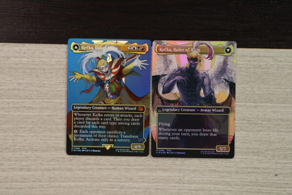 Kefka, Court Mage Kefka, Ruler of Ruin #398 FIN double foil