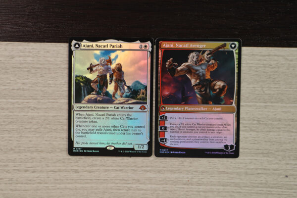 Ajani, Nacatl Pariah / Ajani, Nacatl Avenger #237 MH3 double foil