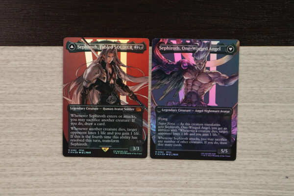 Sephiroth, Fabled SOLDIER Sephiroth, One-Winged Angel #382 FIN double foil