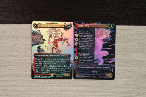 Terra, Magical Adept Esper Terra #323 FIN double foil