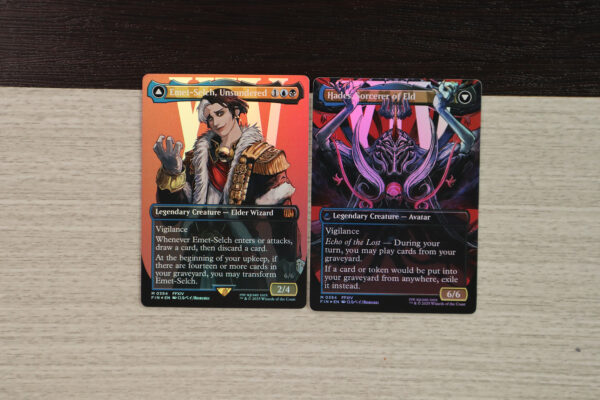 Emet-Selch, Unsundered Hades, Sorcerer of Eld #394 FIN double foil