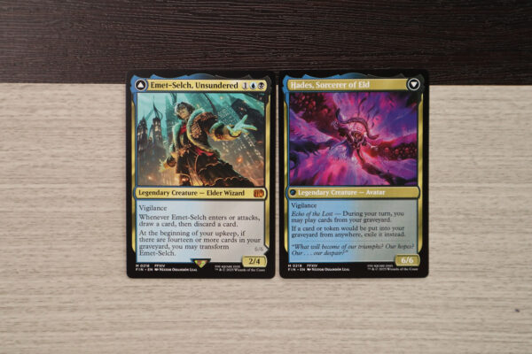 Emet-Selch, Unsundered Hades, Sorcerer of Eld #218 FIN double hologram