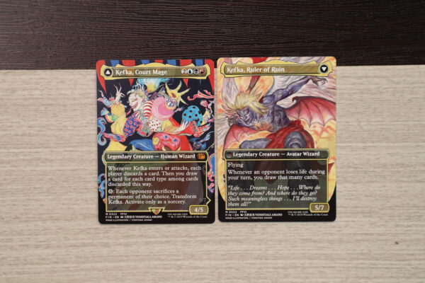Kefka, Court Mage Kefka, Ruler of Ruin #322 FIN double hologram