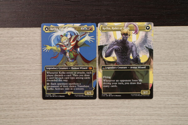 Kefka, Court Mage Kefka, Ruler of Ruin #398 FIN double hologram