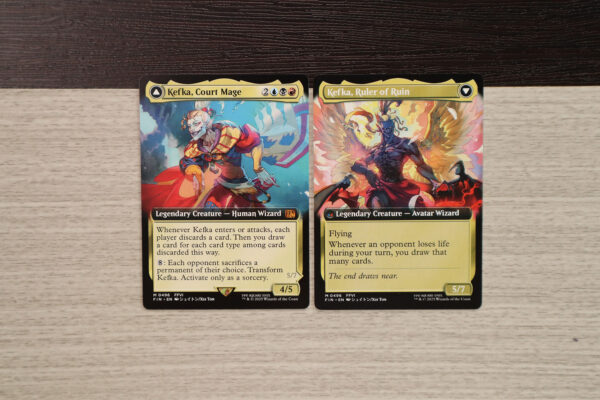 Kefka, Court Mage Kefka, Ruler of Ruin #496 FIN double hologram