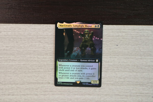 MacCready, Lamplight Mayor #417 PIP foil
