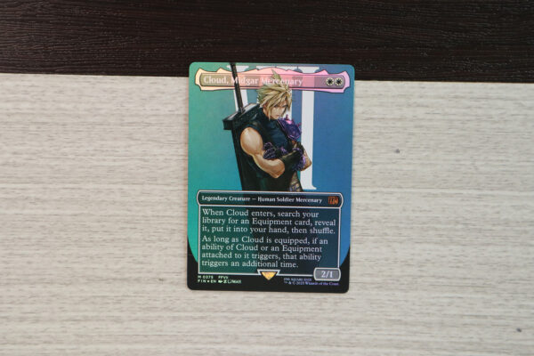 Cloud, Midgar Mercenary #375 FIN foil