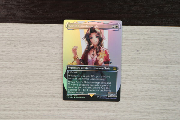 Aerith Gainsborough #374 FIN foil