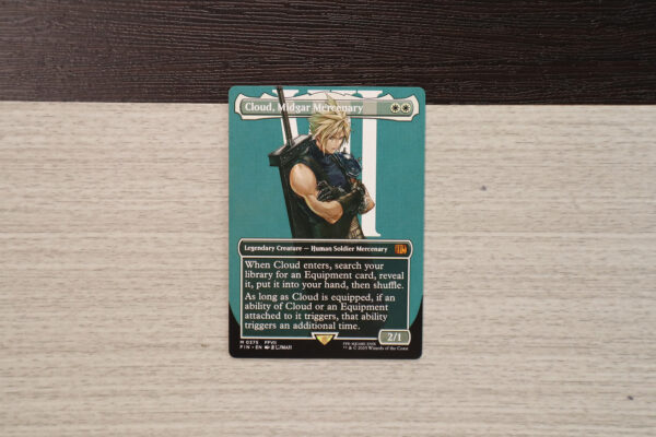 Cloud, Midgar Mercenary #375 FIN hologram