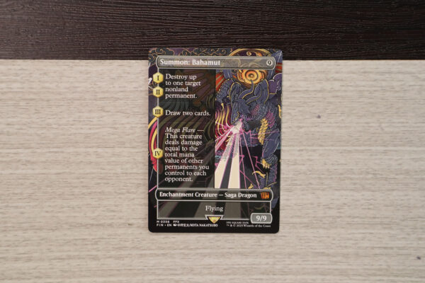 Summon: Bahamut #356 FIN hologram