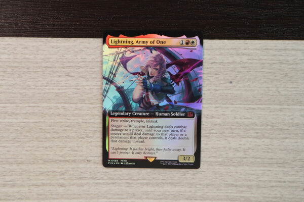Lightning, Army of One #498 FIN foil