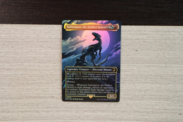 Indoraptor, the Perfect Hybrid #15 REX foil