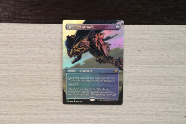 Lightning Greaves Full Art #360 2XM foil