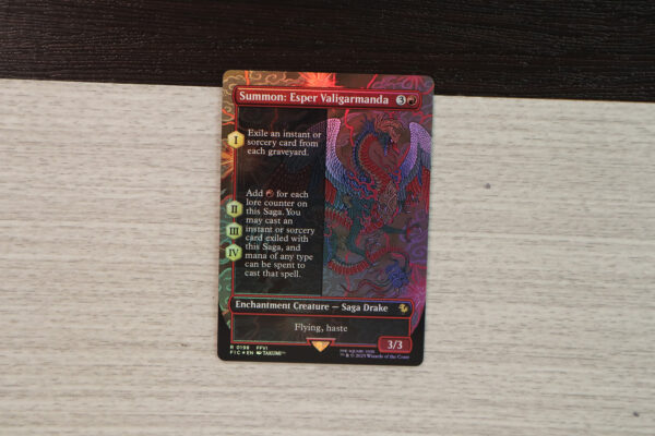 Summon: Esper Valigarmanda #198 FIC foil