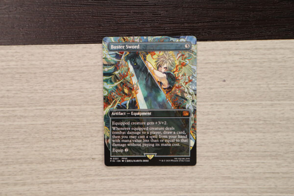 Buster Sword #351 FIN hologram