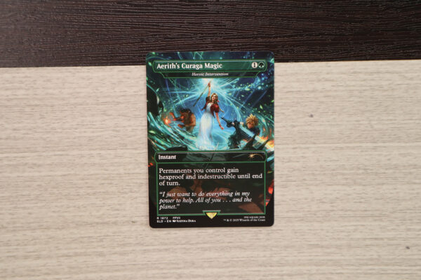Heroic Intervention Aerith's Curaga Magic #1872 SLD hologram