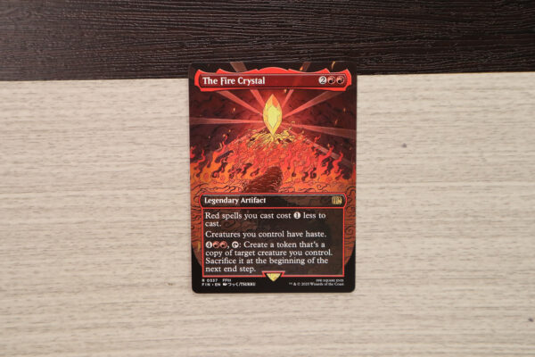 The Fire Crystal #337 FIN hologram