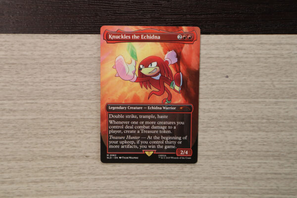Knuckles the Echidna #2082 SLD hologram