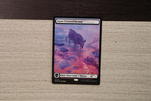 Snow-Covered Swamp #1475 Secret Lair Drop (SLD) hologram