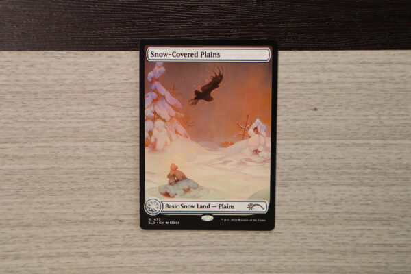 Snow-Covered Plains #1473 Secret Lair Drop (SLD) hologram