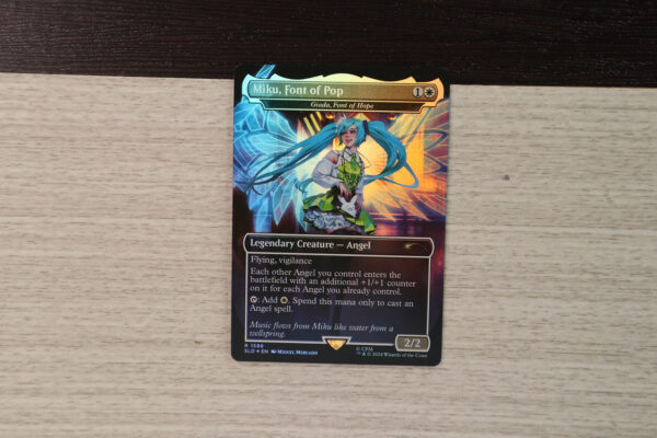 Giada, Font of Hope - Miku, Font of Pop #1586 SLD foil