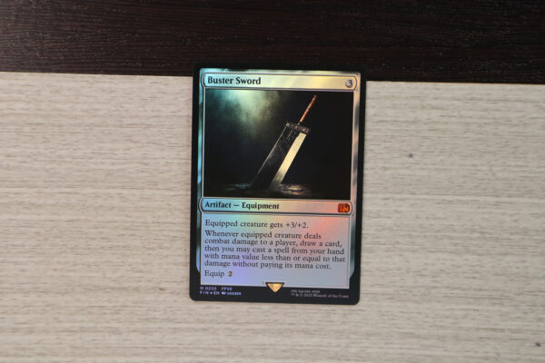 Buster Sword #255 FIN foil