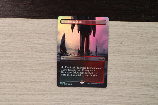 Bloodstained mire #352 MH3 foil