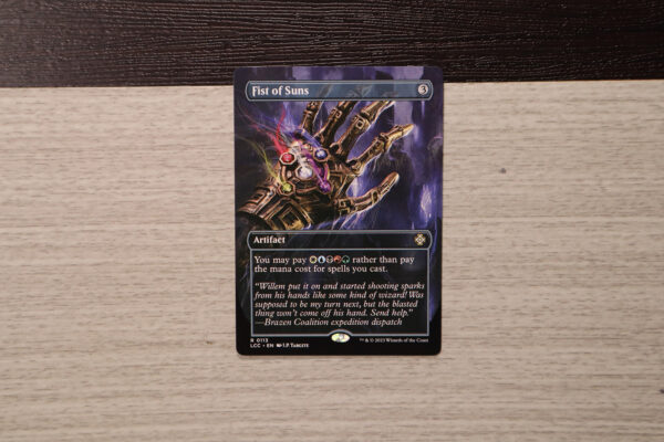 Fist of Suns #113 LCC hologram