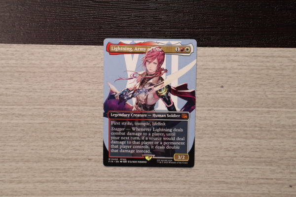 Lightning, Army of One FIN hologram