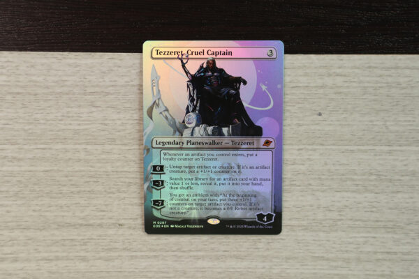 Tezzeret, Cruel Captain #287 EOE foil