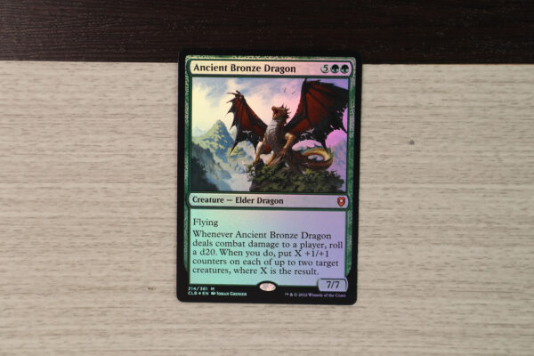 Ancient Bronze Dragon #214 CLB foil