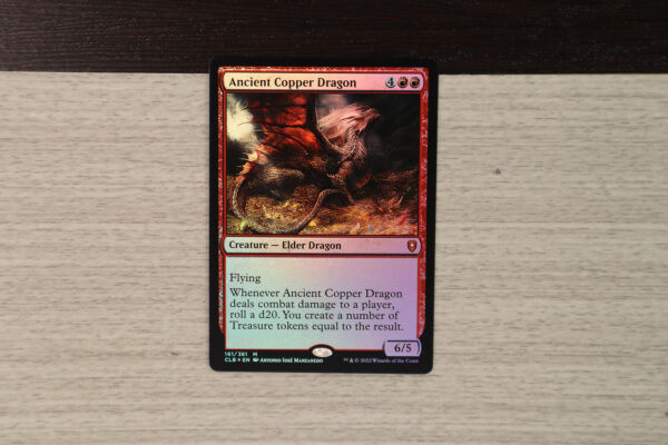Ancient Copper Dragon #161 CLB foil