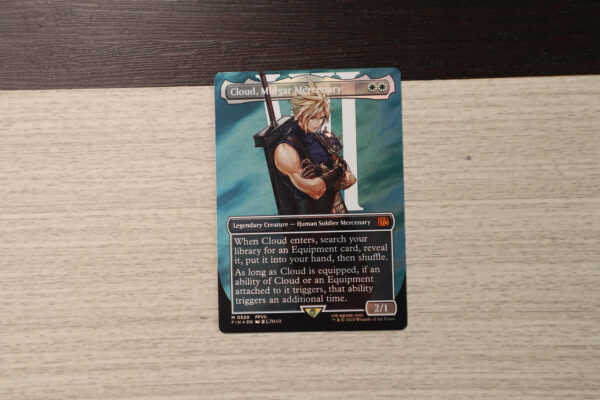 Cloud, Midgar Mercenary #520 FIN surgefoil