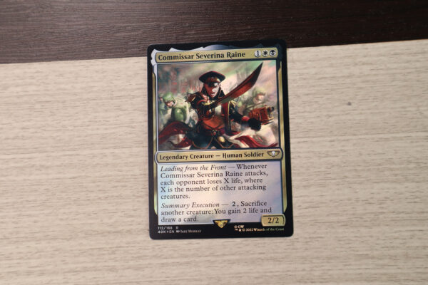 Commissar Severina Raine #112 40K surgefoil