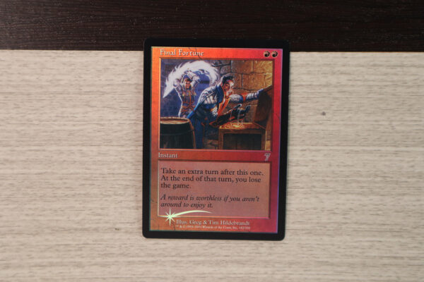 Final Fortune #182 7ED foil