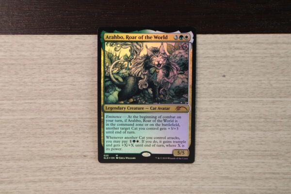 Arahbo, Roar of the World #25 SLD foil